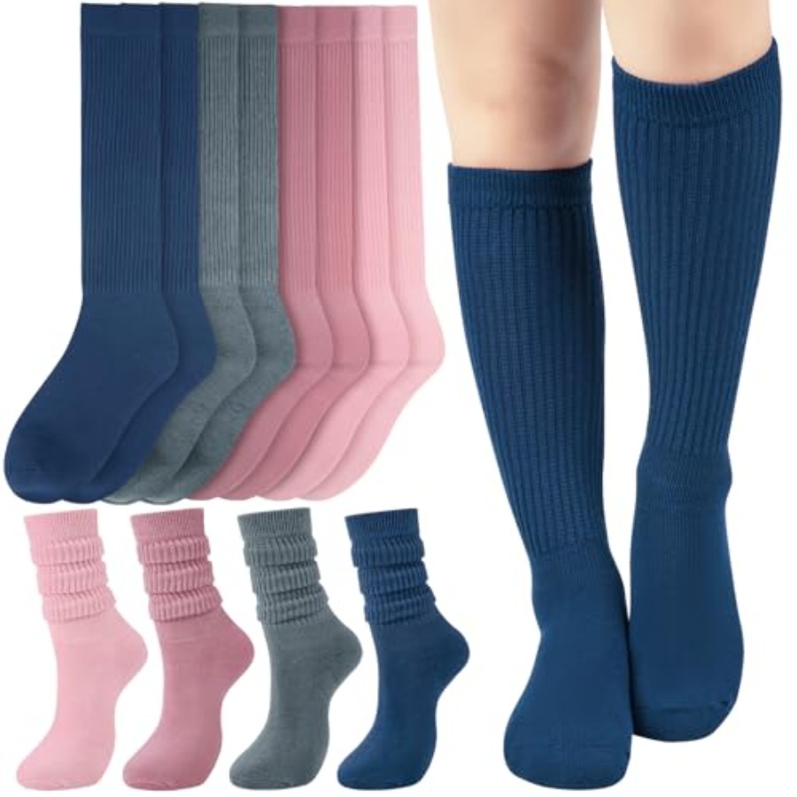 Boot Sock Slouchy - Slouchy Boot Socks for Women, Soft