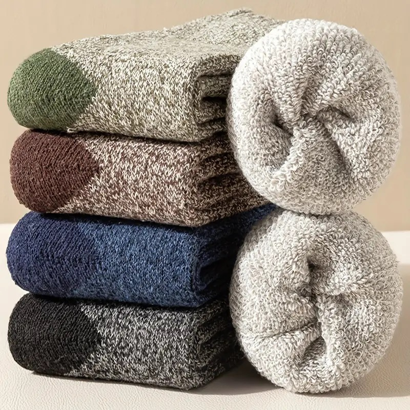 10/5Pairs Men's Merino Wool So - Wool Hiking Sock avis et prix