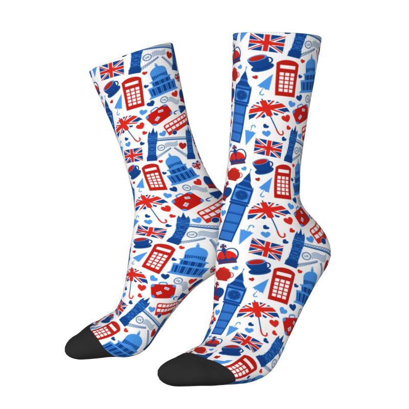 Custom Love The Union Jack Men - Dress Sock Men avis et prix