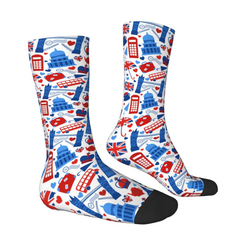 Custom Love The Union Jack Men - Dress Sock Men avis et prix