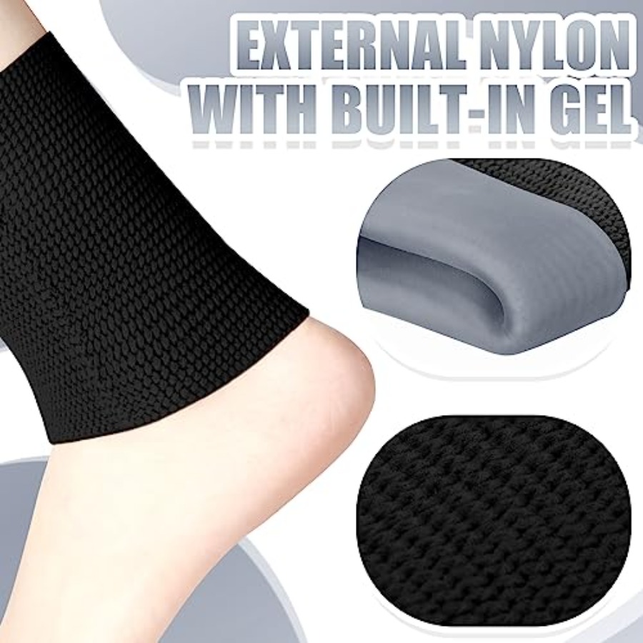 2 Pcs Ankle Gel Sleeves Padded - Ankle Brace Sock avis et prix