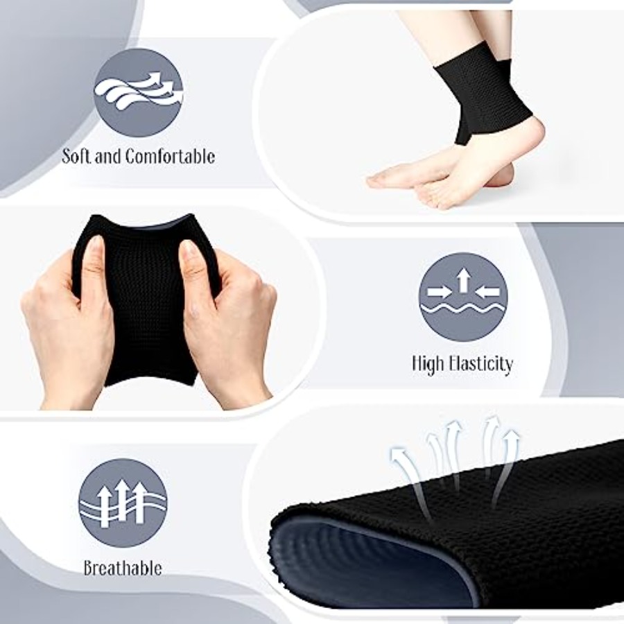 2 Pcs Ankle Gel Sleeves Padded - Ankle Brace Sock avis et prix