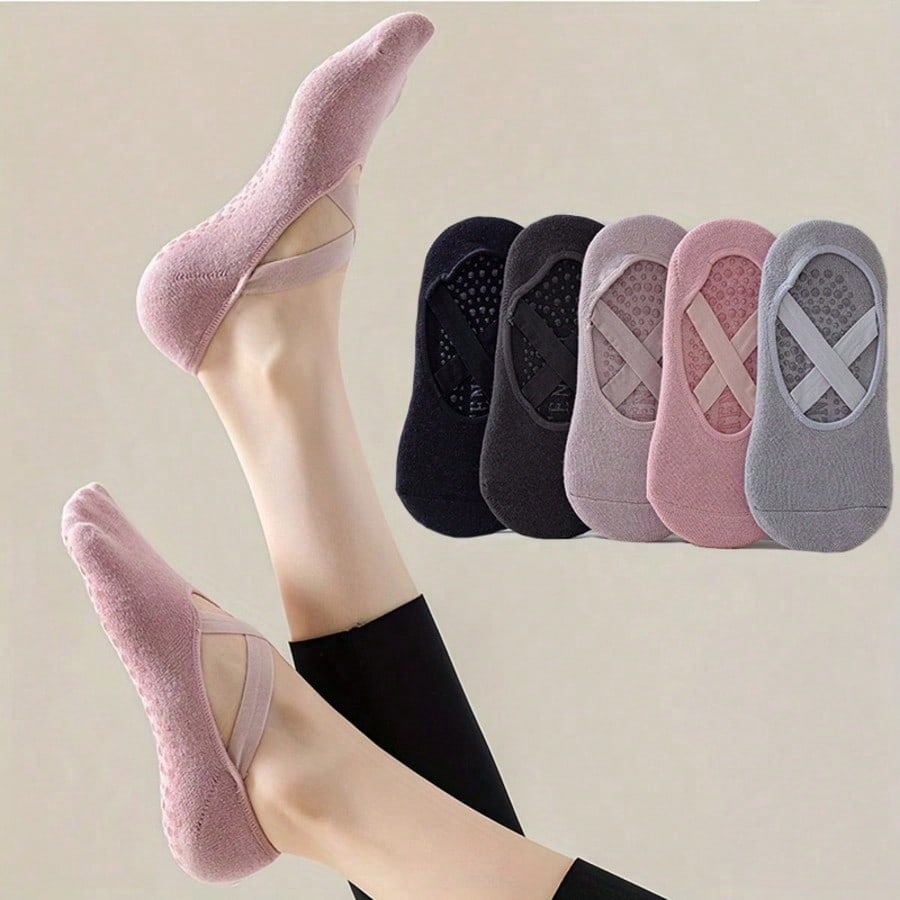 Aesthetic Ballet-Inspired Non  - Grip Sock Yoga avis et prix