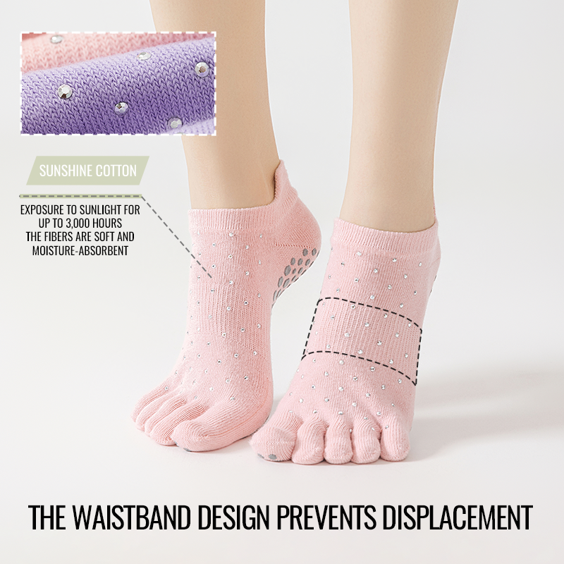 MiiOW Non-Slip Grip Pilates So - Toe Sock Split avis et prix