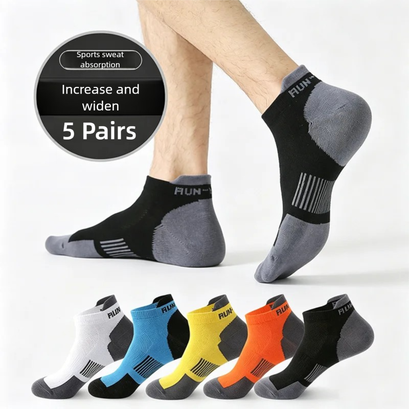 5Pairs Plus Size Thin No Show  - No Show Sock Women avis et prix