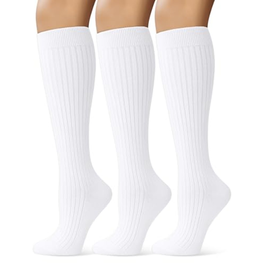 Justay 3 Pairs Womens Knee Hig - Boot Sock Slouchy avis et prix