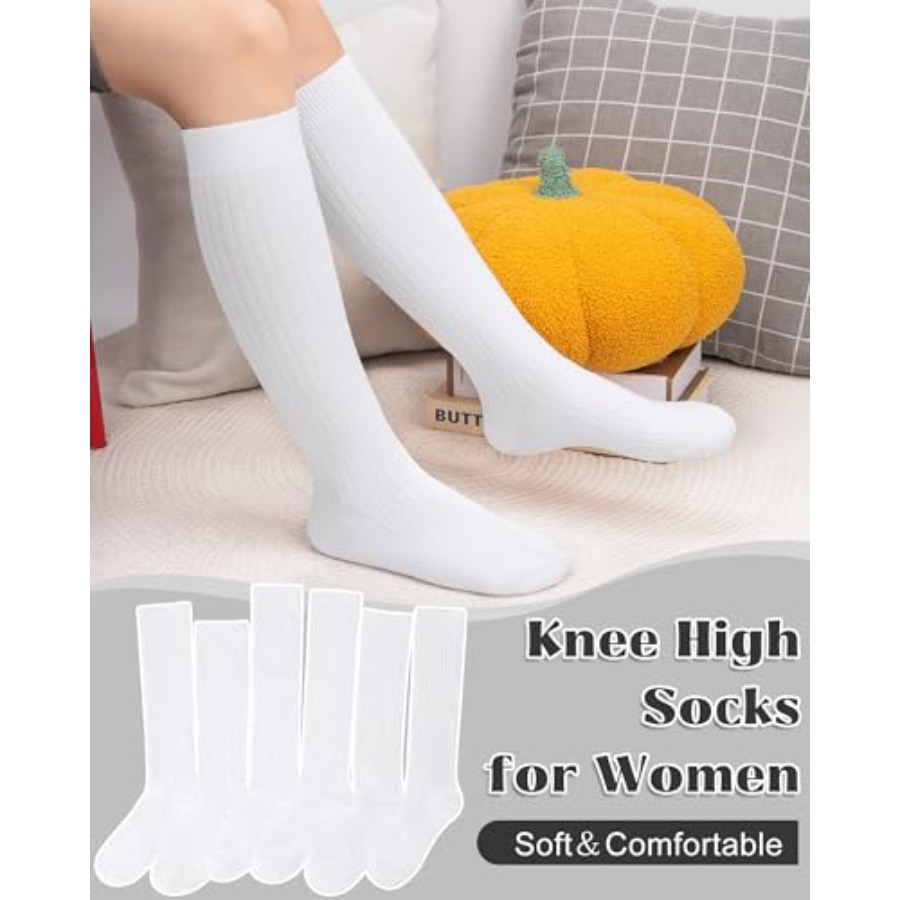Justay 3 Pairs Womens Knee Hig - Boot Sock Slouchy avis et prix