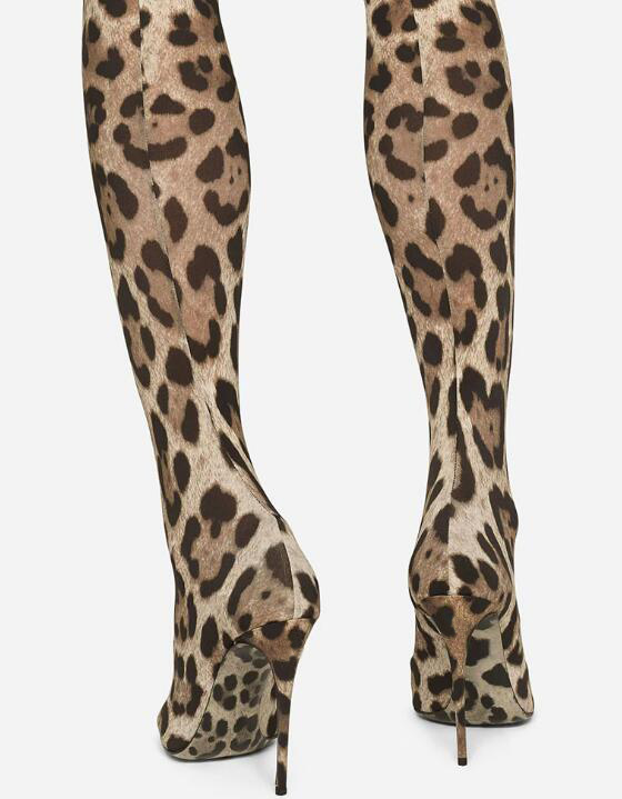 Sexy Leopard Over-the-Knee Str - Knee High Sock Women avis et prix