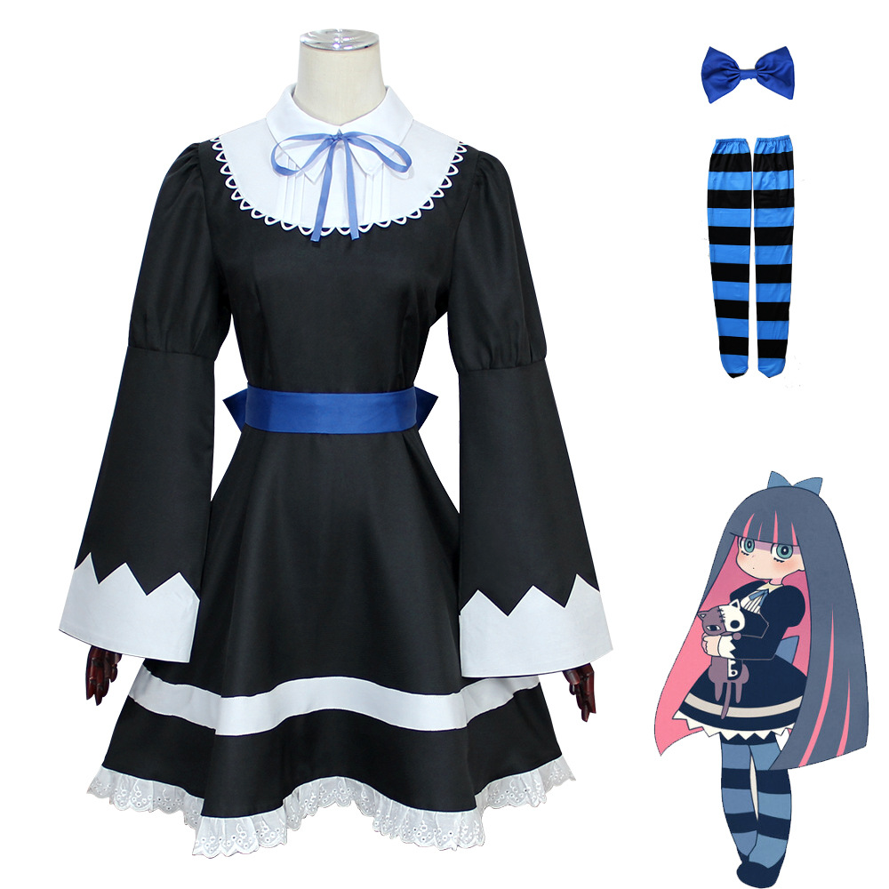Anime Panty & Stocking with Ga - Knee High Sock Women avis et prix