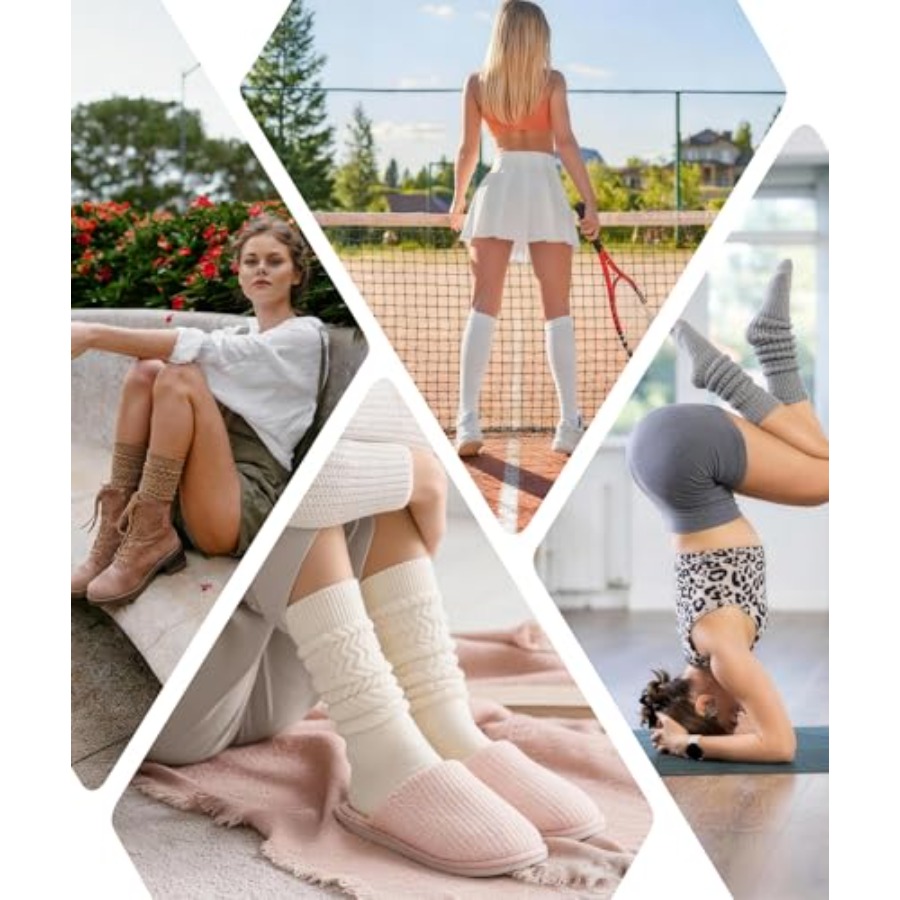 PLULON Slouchy Socks for Women - Boot Sock Slouchy avis et prix