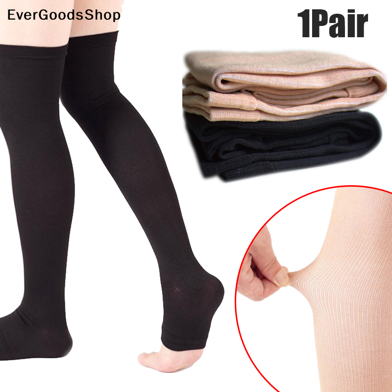 ✦ 1 Pair Open Toe Knee-High  C - Compression Sock Medical avis et prix