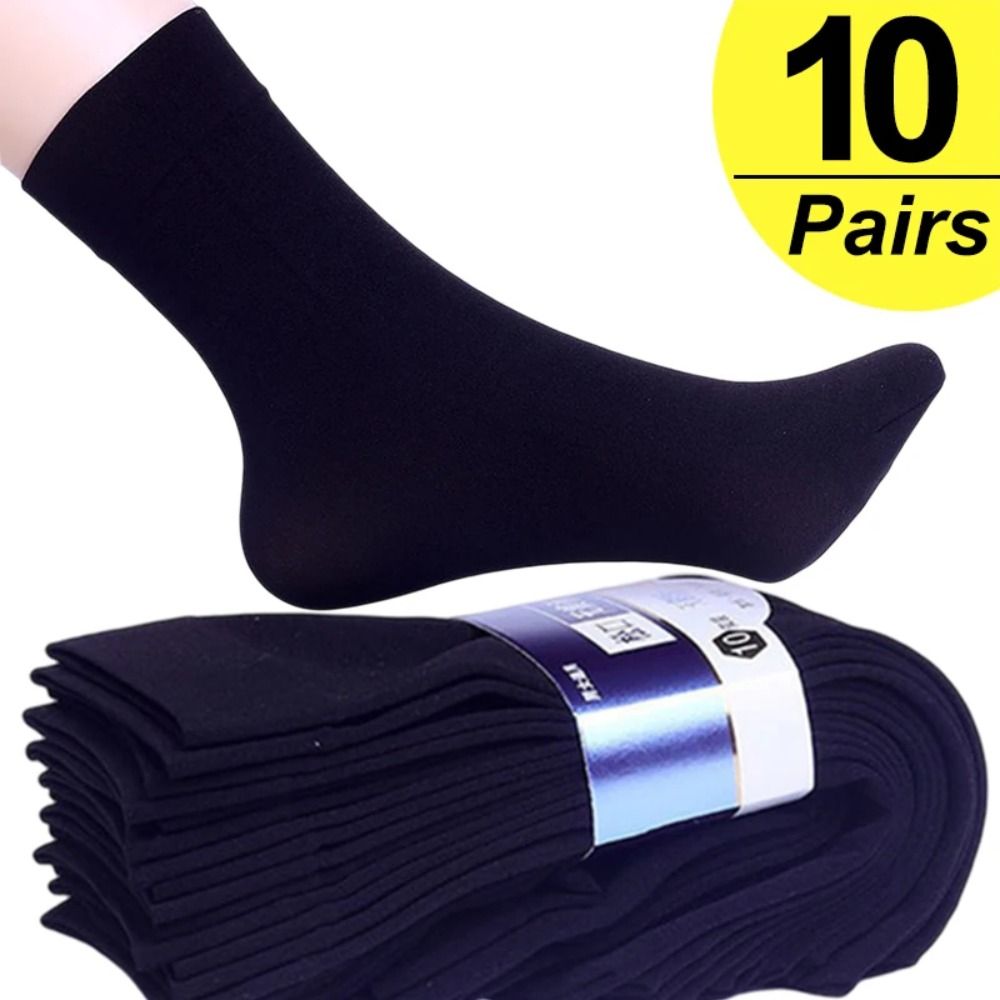 10Pairs Fashion Breathable Men - Silk Sock Bamboo avis et prix