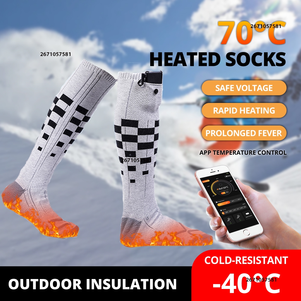 APP Control Heated Socks Recha - Thermal Sock Winter avis et prix