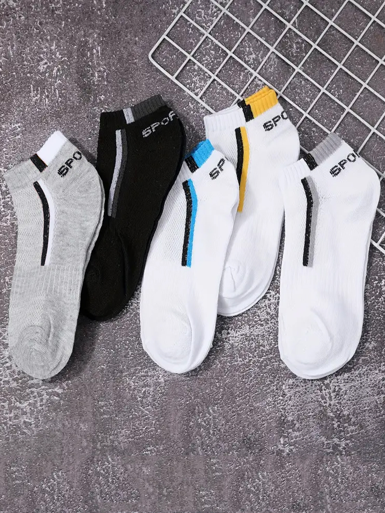 30Pairs Men's Mesh Breathable  - Ankle Sock Low Cut avis et prix
