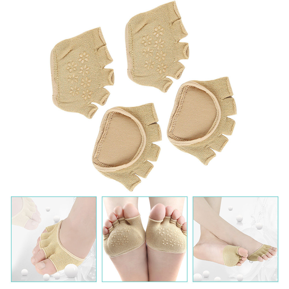 2Pairs Cotton Toeless Yoga Soc - Grip Sock Yoga avis et prix
