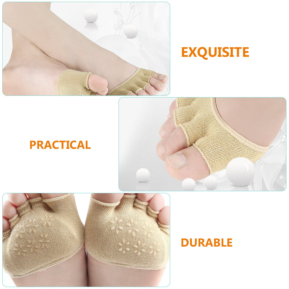 2Pairs Cotton Toeless Yoga Soc - Grip Sock Yoga avis et prix