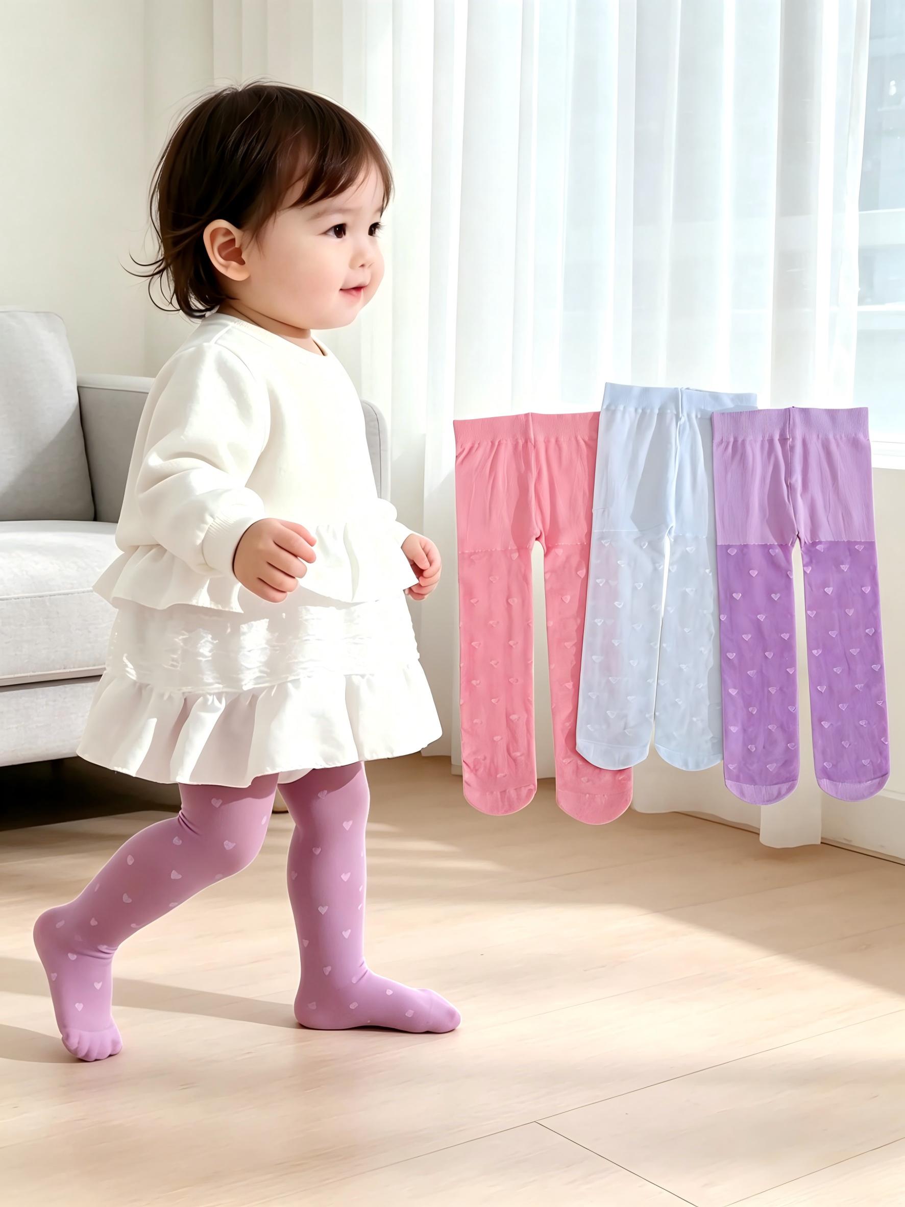 3 Pairs Toddler Girls Thin She - Tights Pantyhose Sheer avis et prix