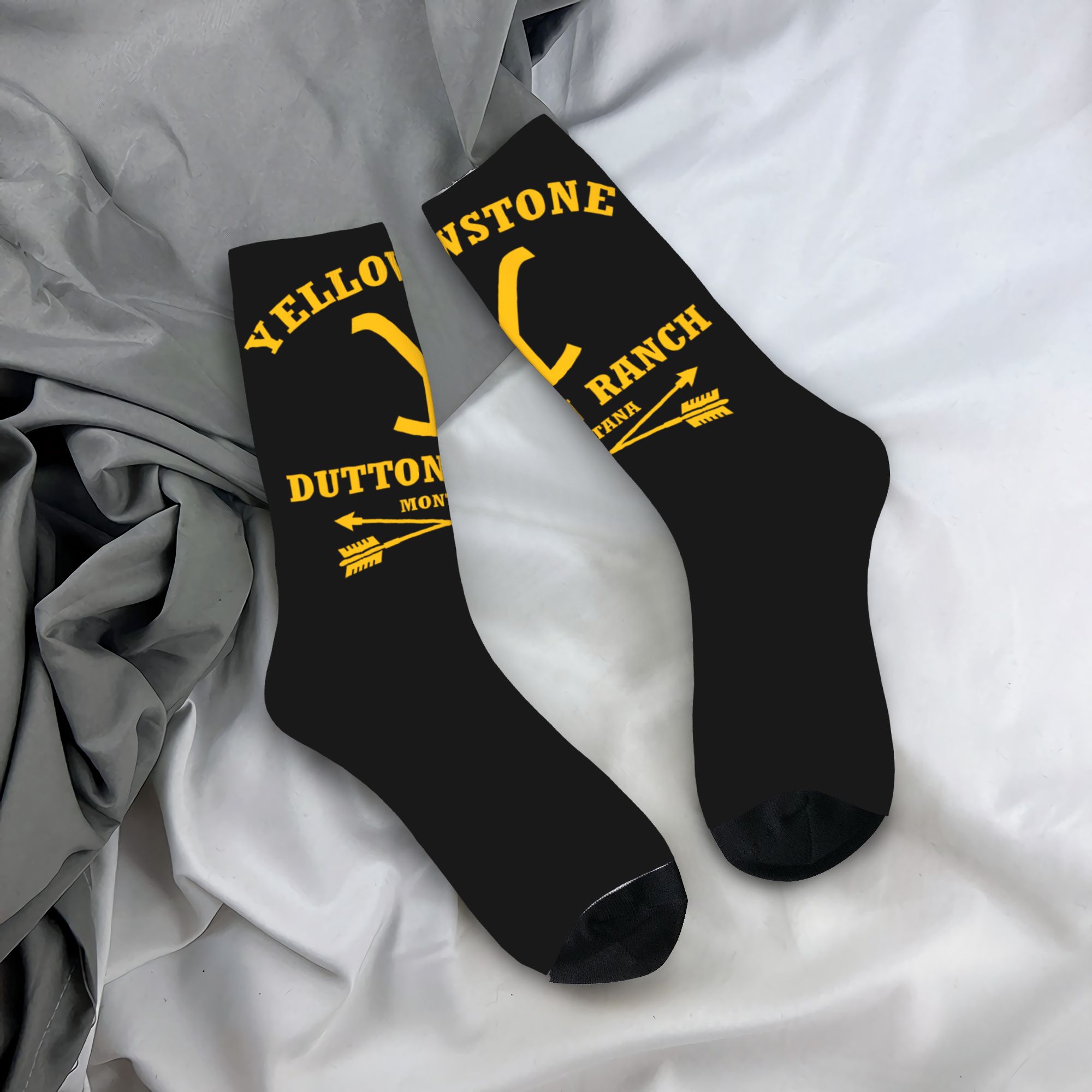 Custom Yellowstone Dutton Ranc - Dress Sock Men avis et prix