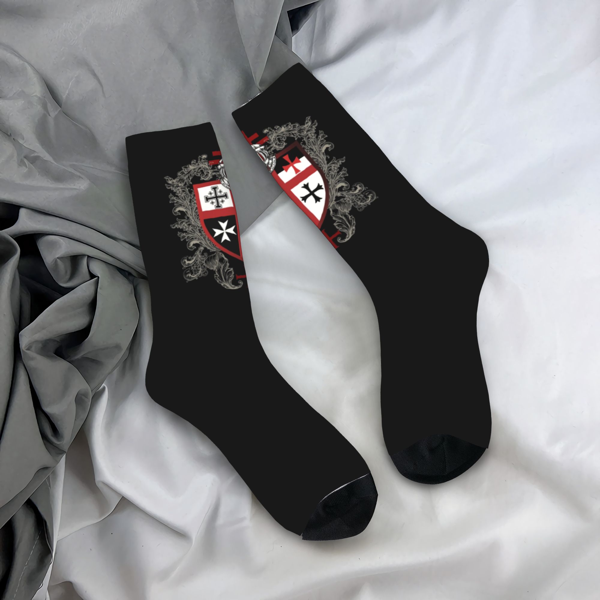 Custom Knights Templar Cross S - Dress Sock Men avis et prix