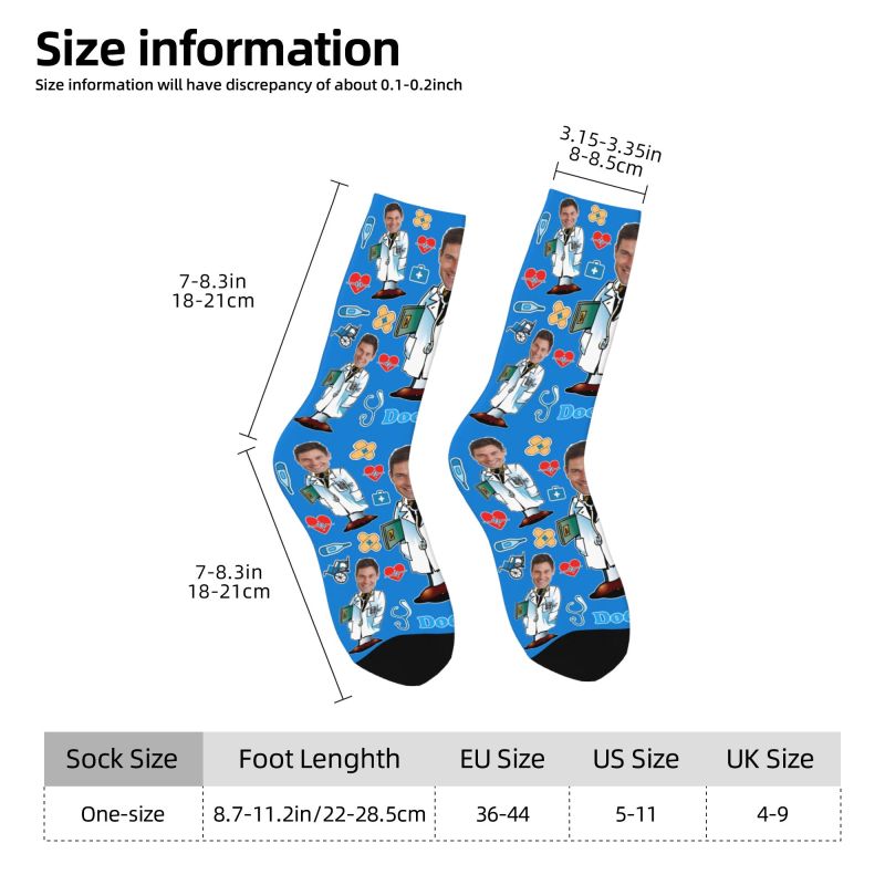 Doctor Custom Men Women Crew S - Dress Sock Men avis et prix